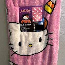 Hello Kitty Halloween Blanket 