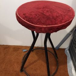 Vintage Stool Metal, Nice For A Drummer 