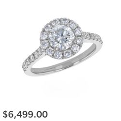 14K Diamond Ring