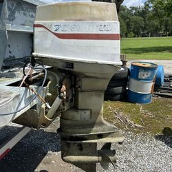 Older Evinrude 70hp Outboard