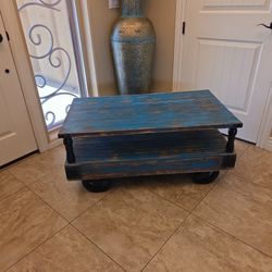 Rustic Wood Coffee Table