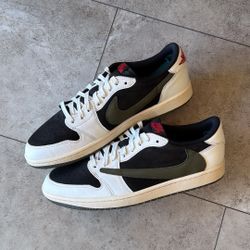 Jordan 1 Travis Scott Olive 