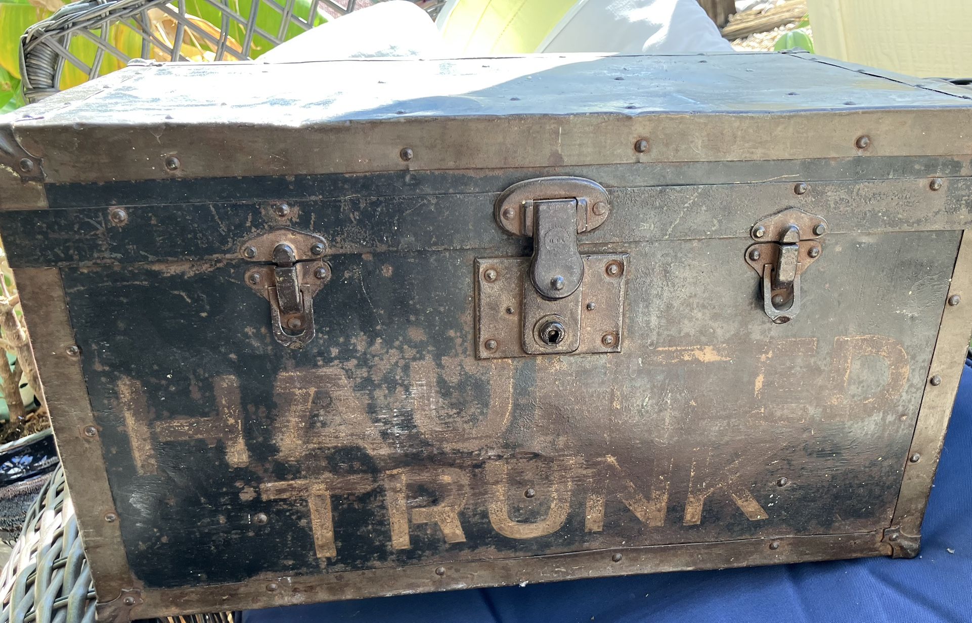 Antique Small “Haunted Trunk”