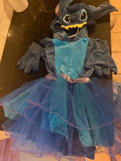 Girls stitch Halloween costume