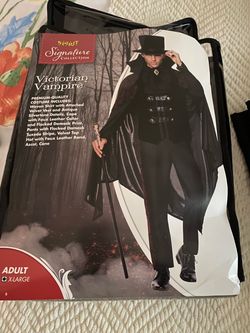 Adult Victorian Vampire Halloween Costume - The Signature Collection - Size XL