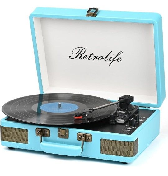 RETROLIFE RECORD PLAYER 3 SPEED
