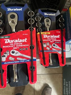 Duralast 18-Piece Socket Wrench Set 1/2" DR
