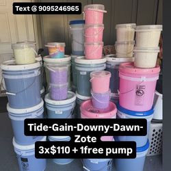 LAUNDRY DETERGENT, FABRIC SOFTENER, DISH SOAP