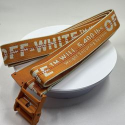 Off-White “Belt” Larger Size Orange