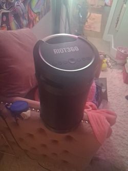 Riot 360 portable speaker