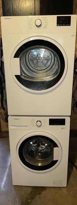 Frontload Stackable Washer And Electric Dryer Set (Free Delivery Installation Warranty)