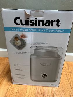 Cuisinart Frozen Yogurt and Ice Cream Maker