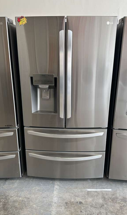 LG 4‑Door French Door Fridge – Stainless, Water & Ice
