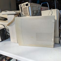 Lots Of Old Computer Stuff Monitors Printers Huge Lot