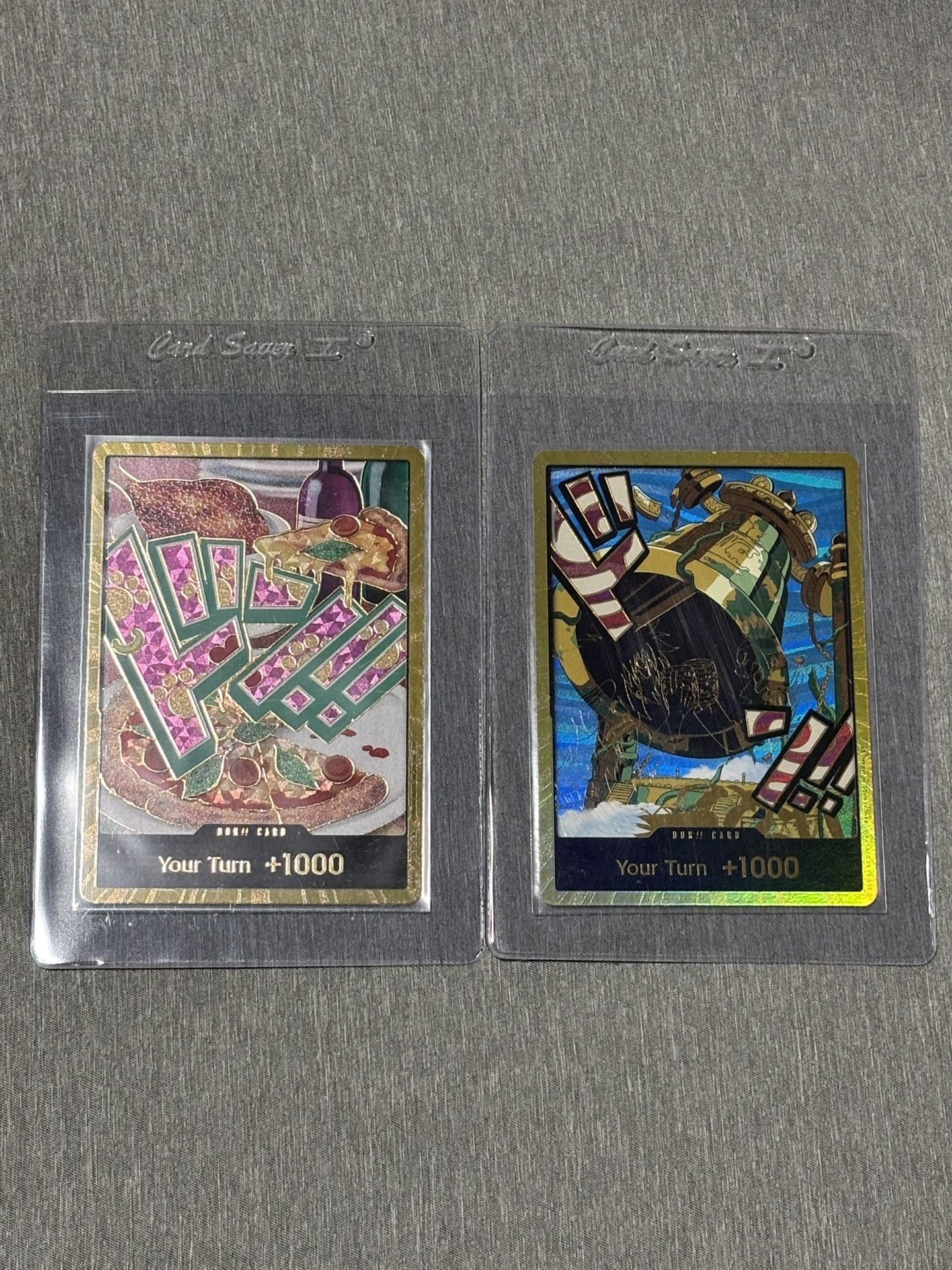 DON!! Card (Bonney) (Gold) and DON!! Card (Kalgara) (Gold) - Premium Booster -The Best- Vol. 2 (PRB-02)