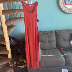 Burnt Orange Sundress 