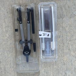 Compass And Exacto Knife Set