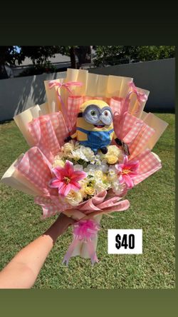 Minion flower artifical