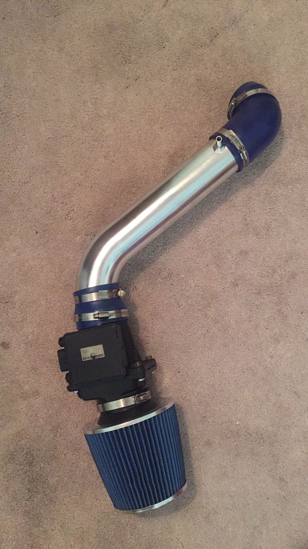 Eclipse 01-05 Short Ram Cold Air intake with mass air flow sensor