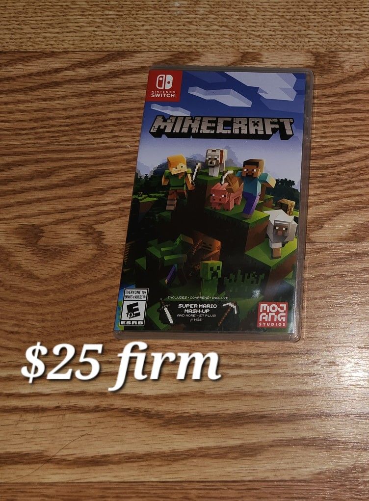 Minecraft  For The Nintendo Switch 