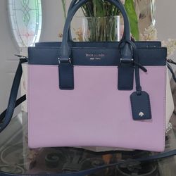 Kate Spade Satchel  Color Blue Navy  Size Large