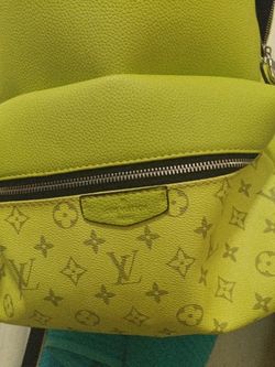 Louis Vuitton Lime Green Backpack