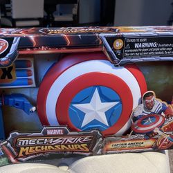 Marvel Mech Strike Nerf Captain America