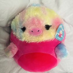 Squishmallows Official 16” Abilene Ostrich Retired Plush
