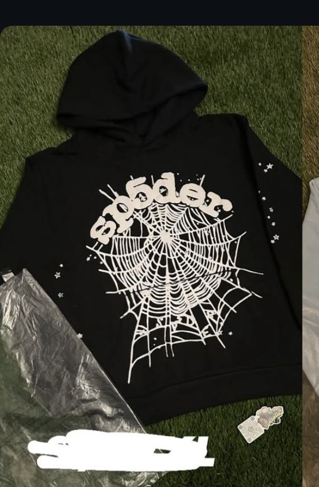 black sp5der hoodie