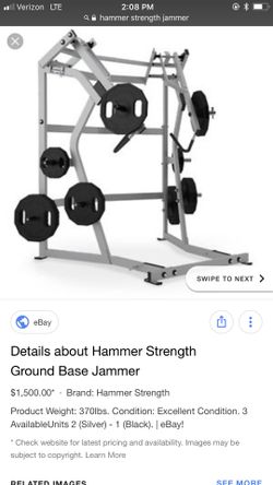 Hammer strength hammer