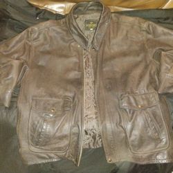Polidoro Men's Brown Leather Designer Italian Brown Xl