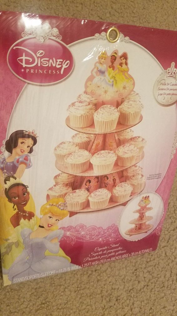 Disney princesses cup cake holder