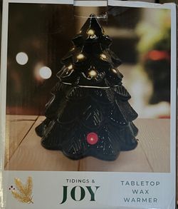 Tidings and Joy Table Top Warmer