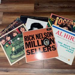 30 Vintage Vinyl Albums (See Artists Listed Below) 