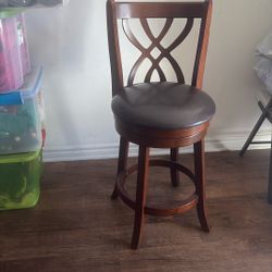 3 Swivel Bar Chairs
