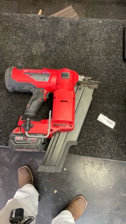 Milwaukee tools nailers and stapler