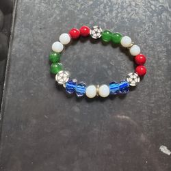 Soccer Themed Bracelet