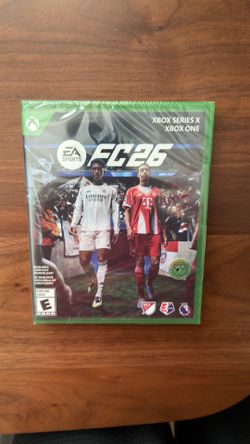 Xbox Series x xbox one FC26 soccer game