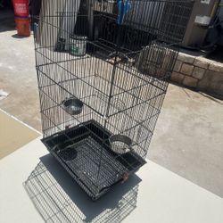 big black bird cage 