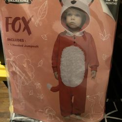Fox Kids 12 To 18 Month Fox Costume