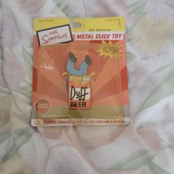 The Simpsons Metal Click Toy