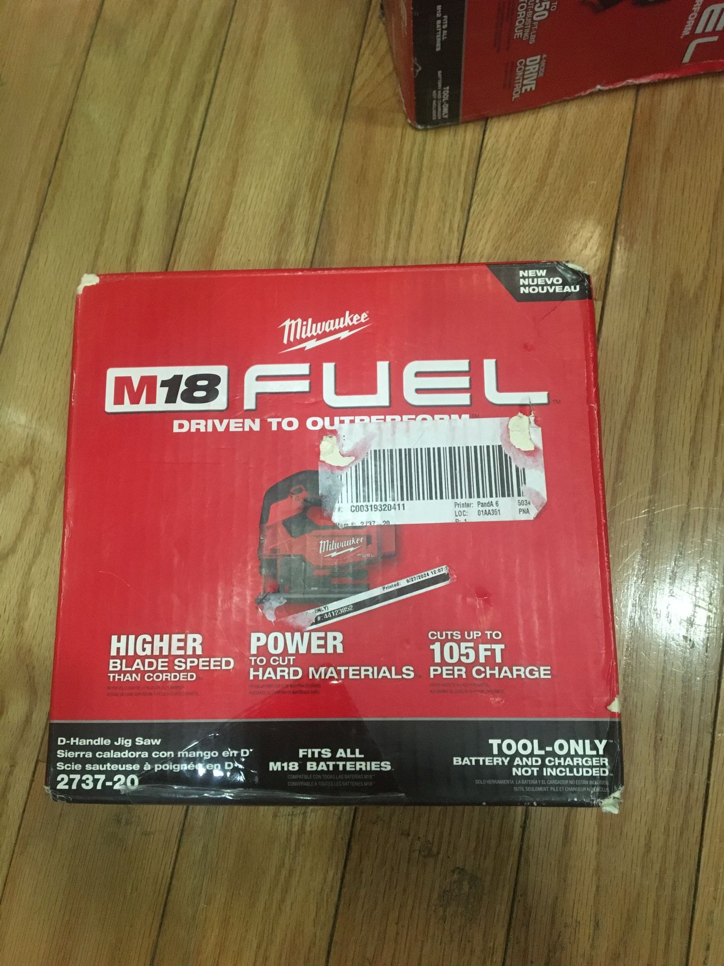 Milwaukee M18 Jigsaw With D Handle Read Below