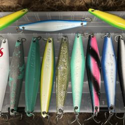 Surface Irons  And Jig Bag 