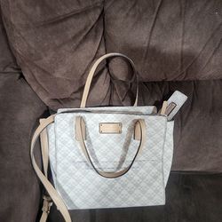 White Kate Spade Crossbody Purse