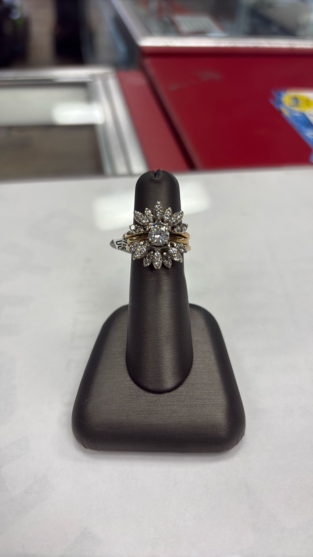 Flower Diamond Ring
