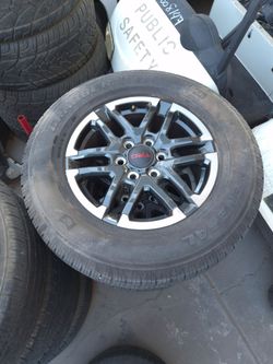 18" Toyota Tacoma TRD Sport OEM Wheels & Tire - Set