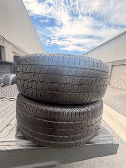 235/60/18 Continental crosscontact 60%+ tread (2)