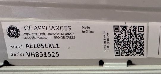 GE Air Conditioner, 5100 BTU