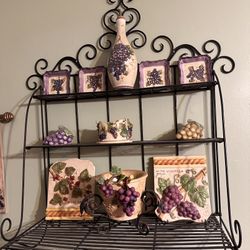 Grape Kitchen decor 