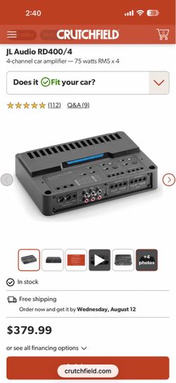 JL Car Audio Amps